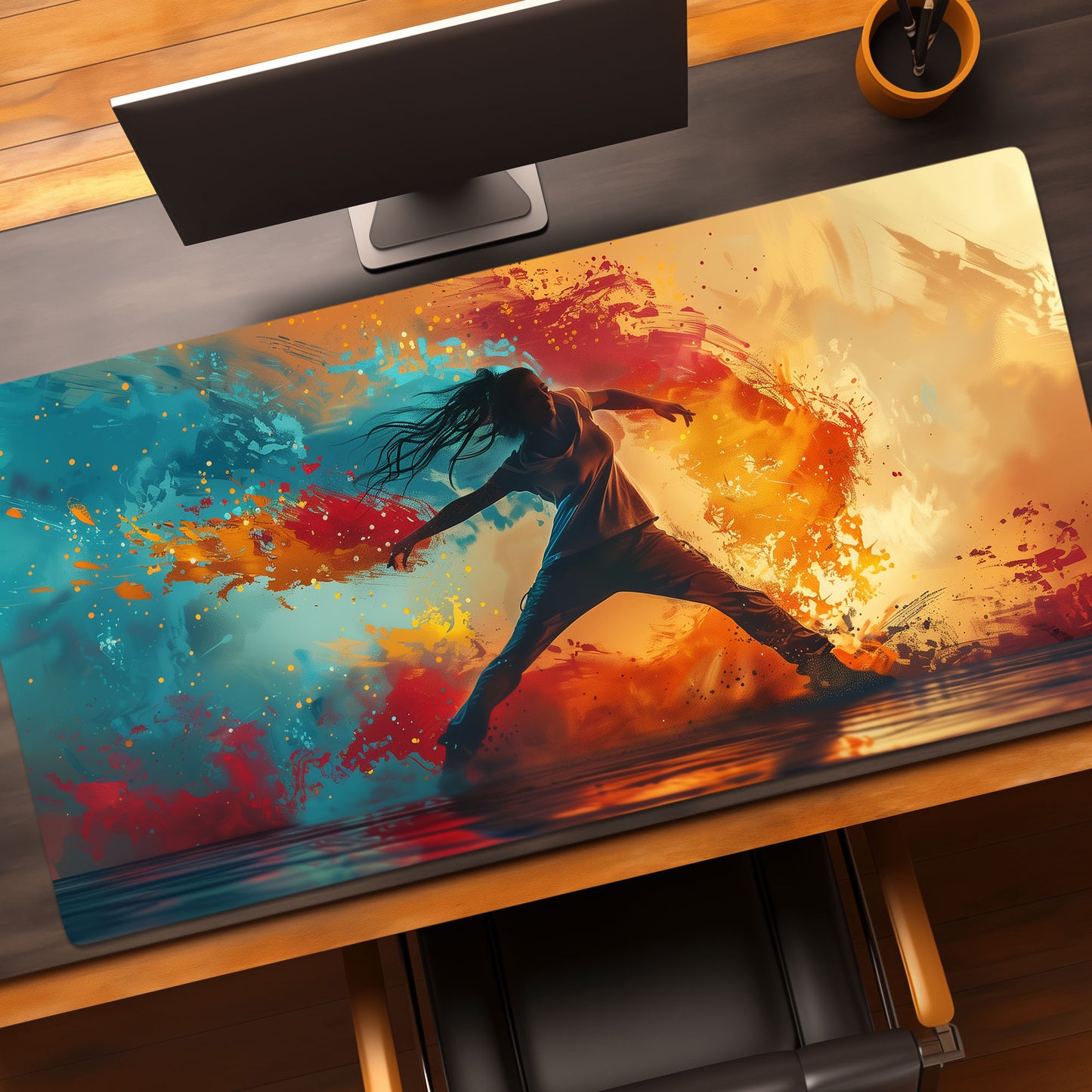 Intense Street Freestyle Dancer Extended XL Gaming Mouse Pad