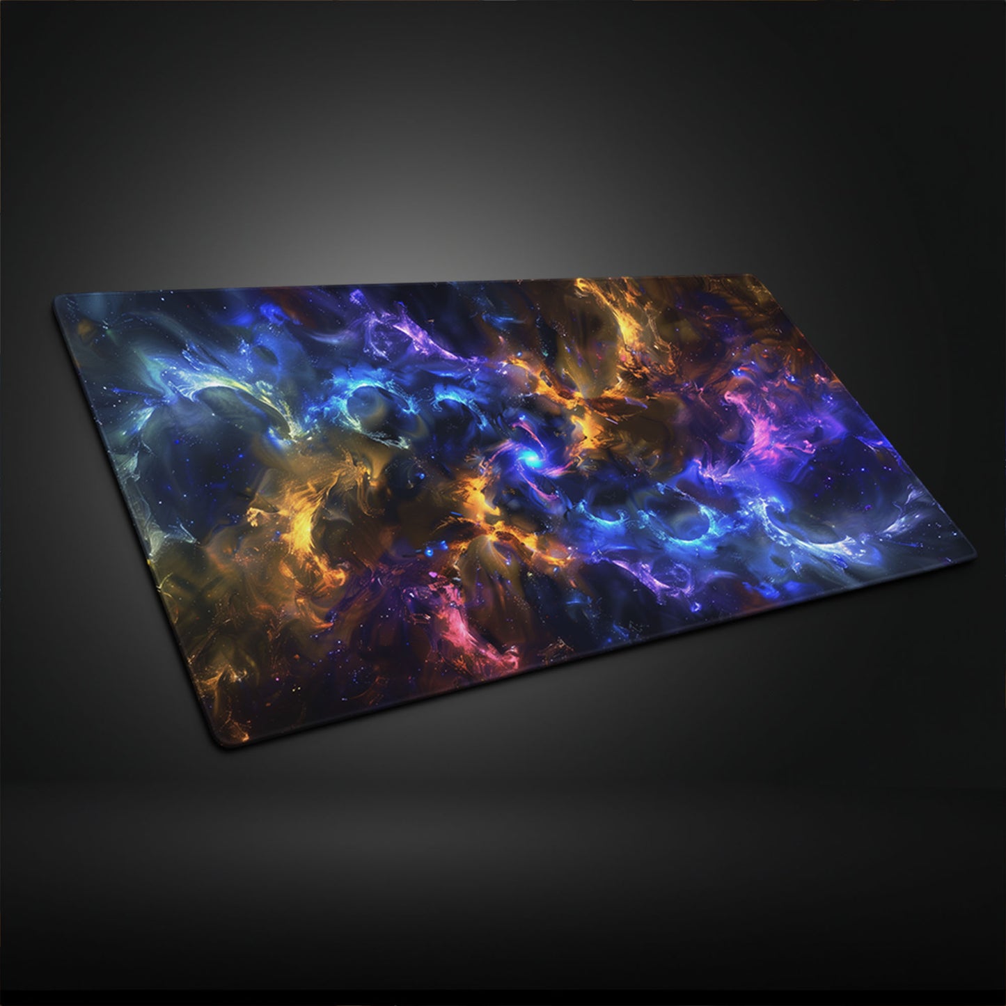 Mesmerizing Electric Galaxy Universe Outer Space Extended XL Gaming Mouse Pad