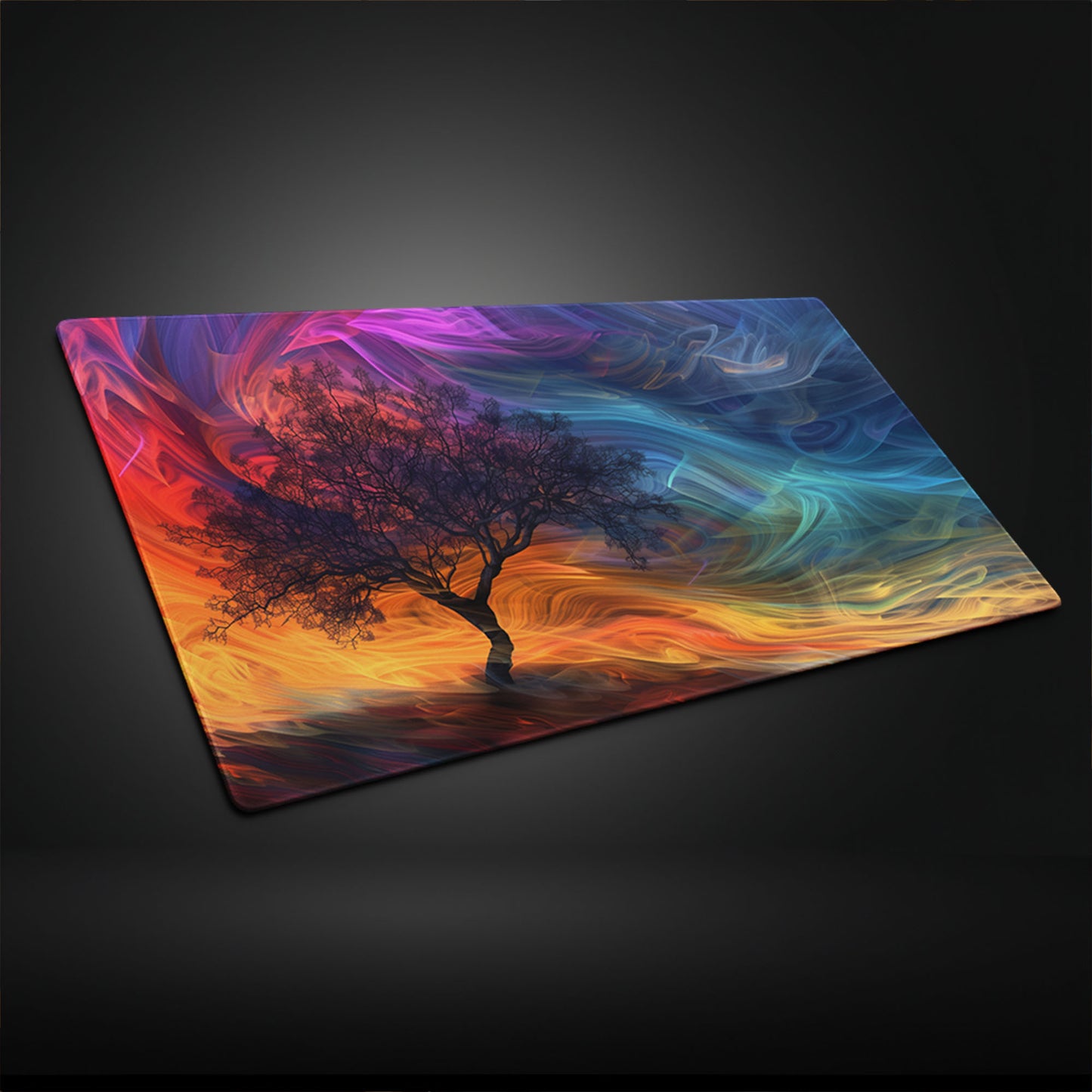 Abstract Tree In A Dreamlike World Extended XL Gaming Mouse Pad