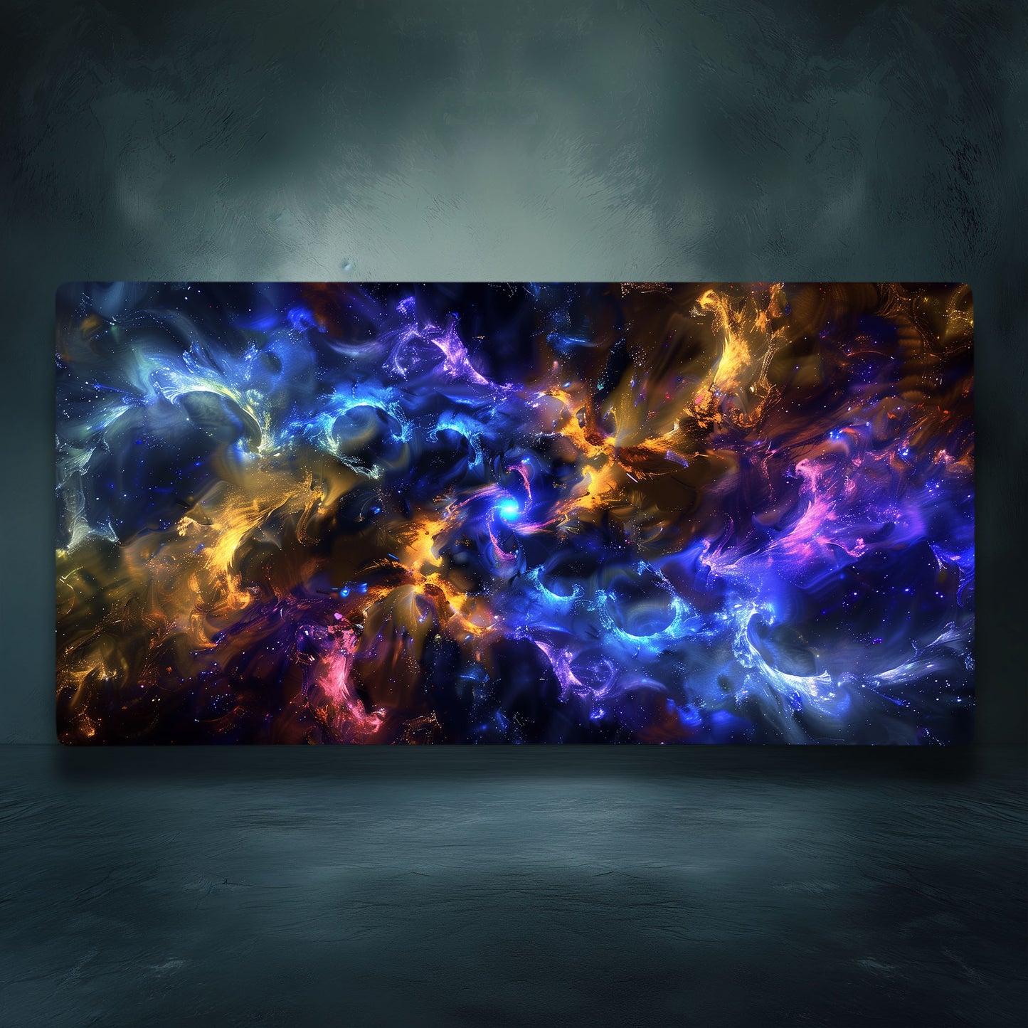 Mesmerizing Electric Galaxy Universe Outer Space Extended XL Gaming Mouse Pad