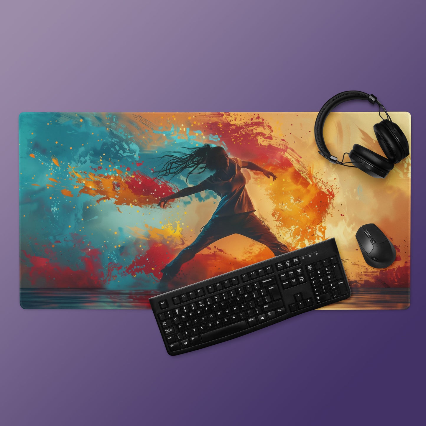 Intense Street Freestyle Dancer Extended XL Gaming Mouse Pad