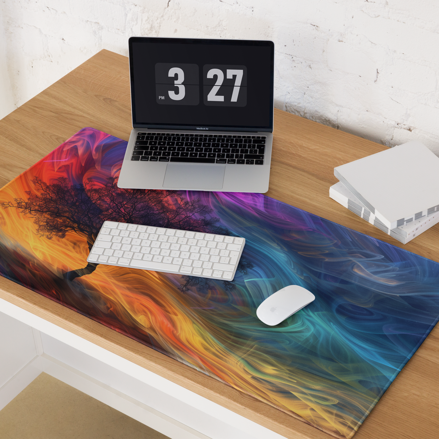 Abstract Tree In A Dreamlike World Extended XL Gaming Mouse Pad